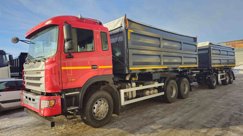 Самосвал-зерновоз JAC N350